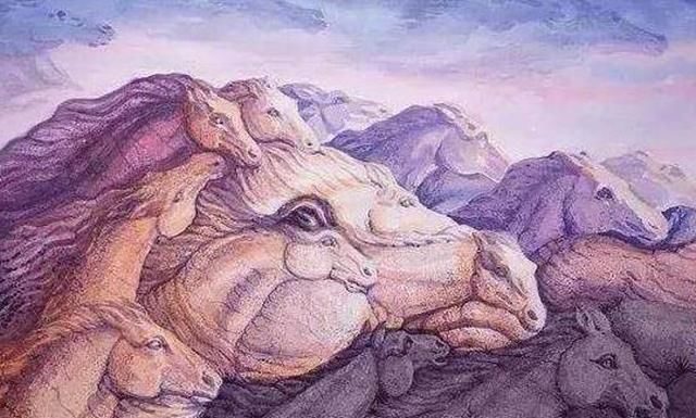 Teste: quantos cavalos você vê nesta imagem? A resposta pode revelar muito sobre você!