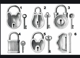 Qual chave você usará para abrir o baú antigo?