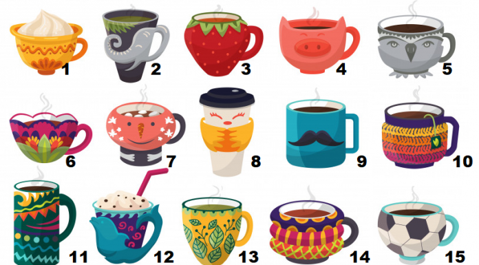 Escolha uma e descubra o que a caneca escolhida diz sobre a sua personalidade.