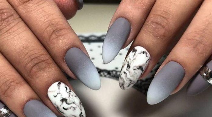 Manicure de mármore: 9 ideias criativas para suas unhas.