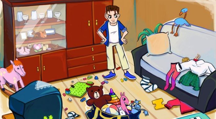 Até uma garotinha pode fazer uma bagunça incrível: Teste sua percepção e diga onde está sua boneca favorita?