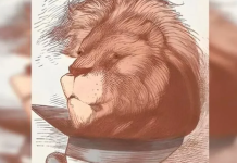 Desafio visual extremo: você consegue encontrar o homem escondido na face do leão em 10 segundos?