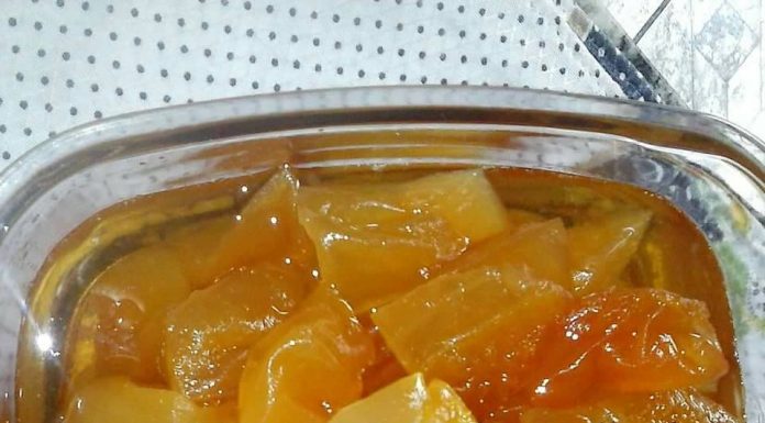 Doce de Mamão verde