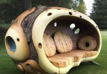 Melhores e criativas ideias de artesanato em toras de madeira