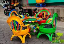 Ideias criativas para transformar pneus velhos em móveis