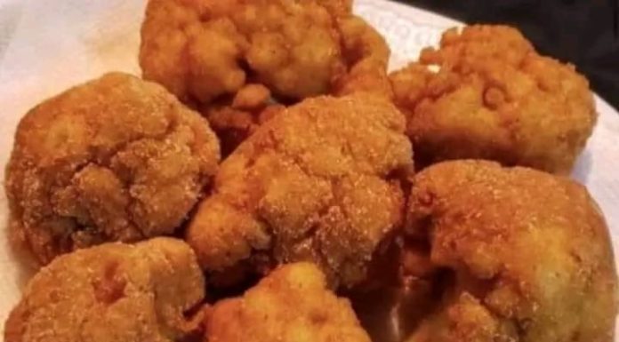 Receita de Couve Flor Frita