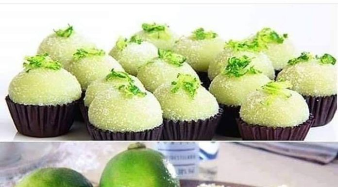 Receita de Brigadeiro de Limão