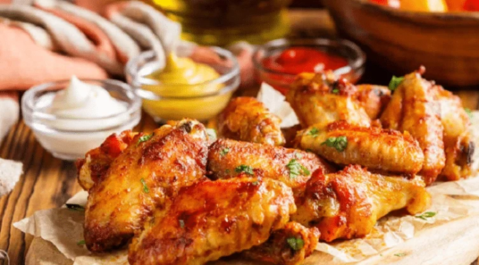 Receita de Tulipa de frango assada no forno crocante