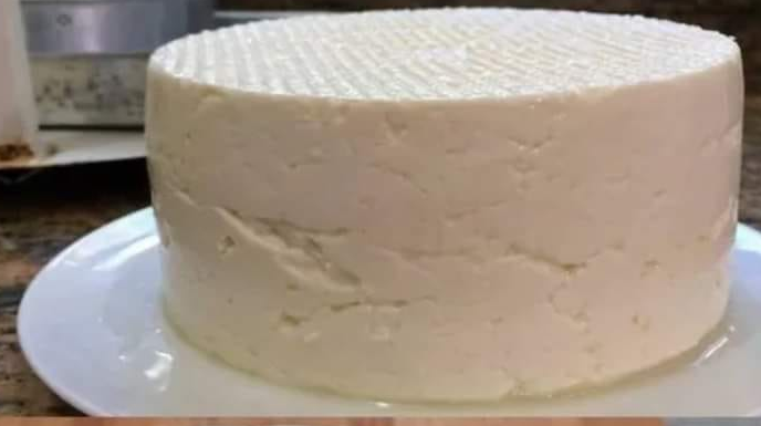Queijo caseiro com apenas 3 ingredientes