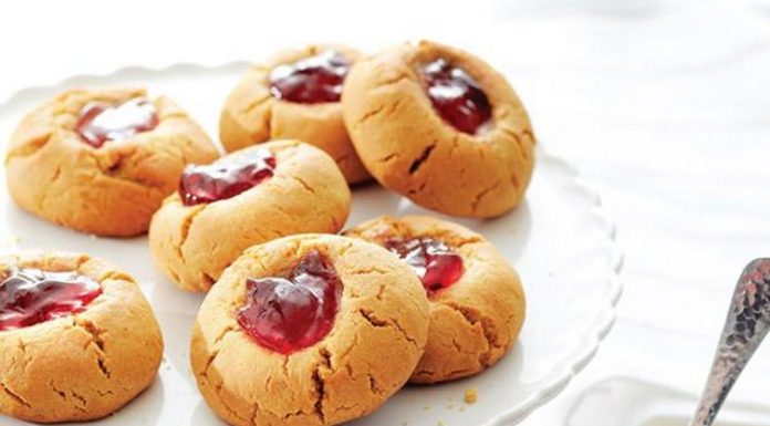 Biscoito com geleia super fácil de fazer