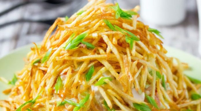 Salada formigueiro: com frango