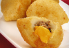 Coxinha assada de carne moída uma delicia confira!
