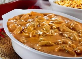 Receita de Strogonoff de carne cremoso