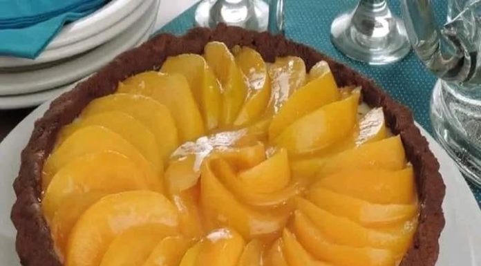 Torta de pêssego