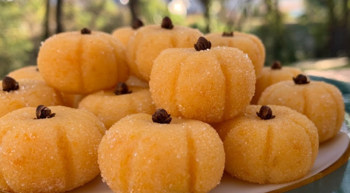Brigadeiro de abóbora e coco