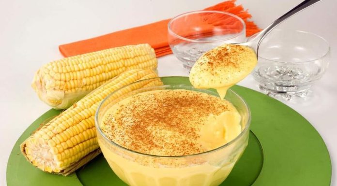 Curau Cremoso de Milho Verde