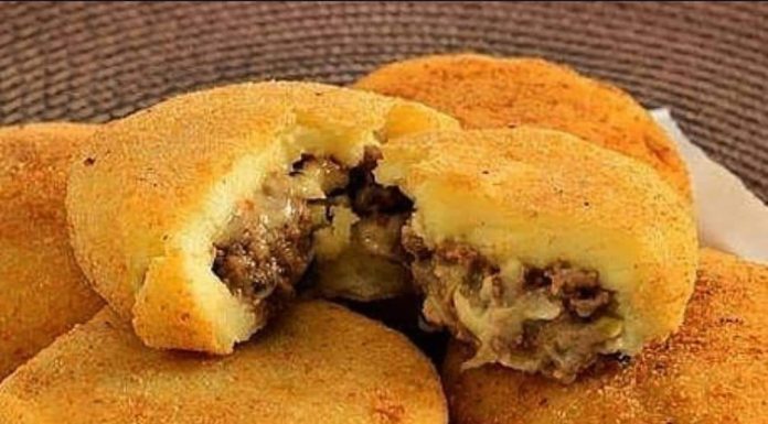 Batata Recheada e Empanada