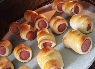 Enroladinhos de salsicha fáceis e saborosos