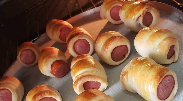 Enroladinhos de salsicha fáceis e saborosos