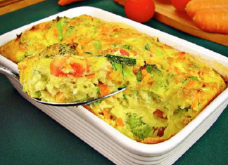 Suflê de Legumes