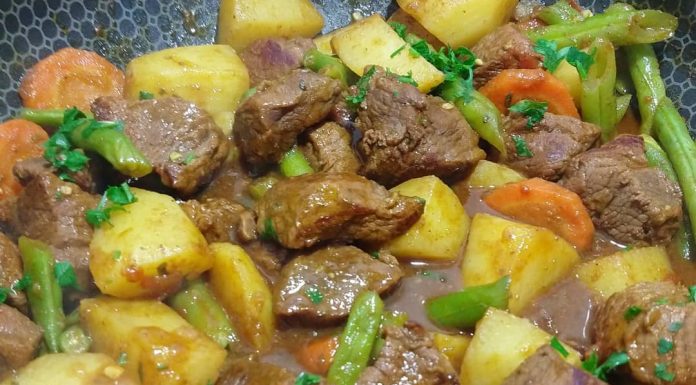 Paleta com cenoura + batata + vagem!!