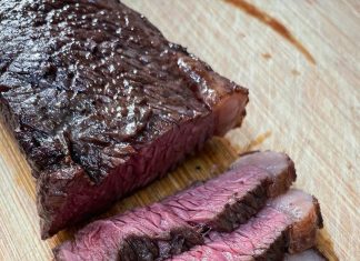 Picanha fatiada na airfryer saborosa