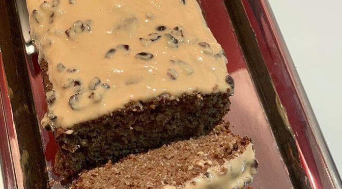 Bolo de coco com aveia