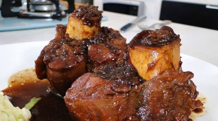 Ossobuco de Vitela com Molho de Malzbier