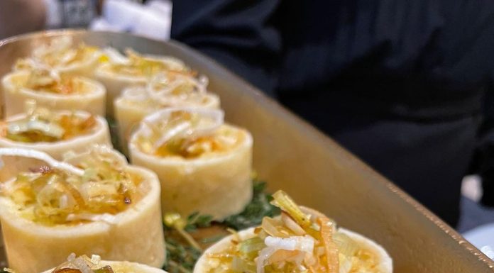 Mini quiches de alho poró