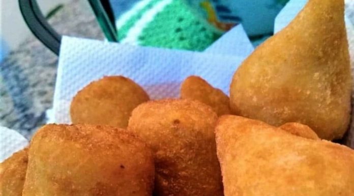 Massa básica para vários tipos de salgados fritos