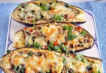 Beringelas recheadas