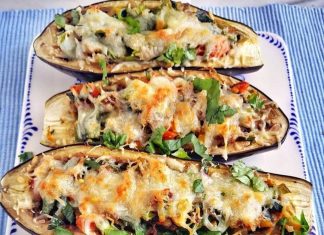 Beringelas recheadas