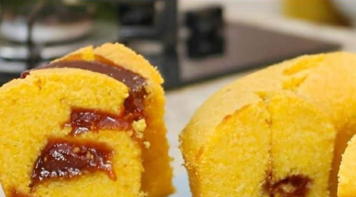 Bolo de Milho com goiabada