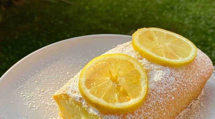 Bolo de limão siciliano